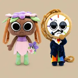 Cute Dandy'S World Plush Scraps Dyle Deluxe Toys Game Peripheral Figure Bassie Doll Room Decor Soft Stuffed Toys Kids Birthday Gifts