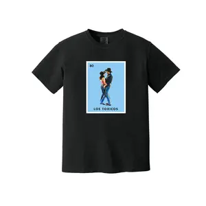 Los Toxicos Bud & Sissy Urban Cowboy Black Comfort Color T-Shirt