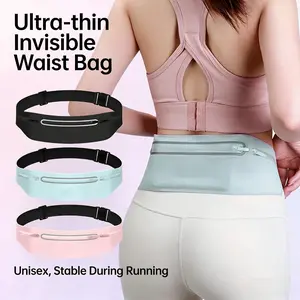 Waist Running Bag Sports Fanny Pack, Waterproof Gym Bag for Women and Men, Belt Bag with Phone Pouch, Running Accessories