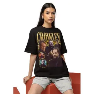 Supernatural Crowley T-Shirt Official Unisex TV Show Merch in Stylish Design