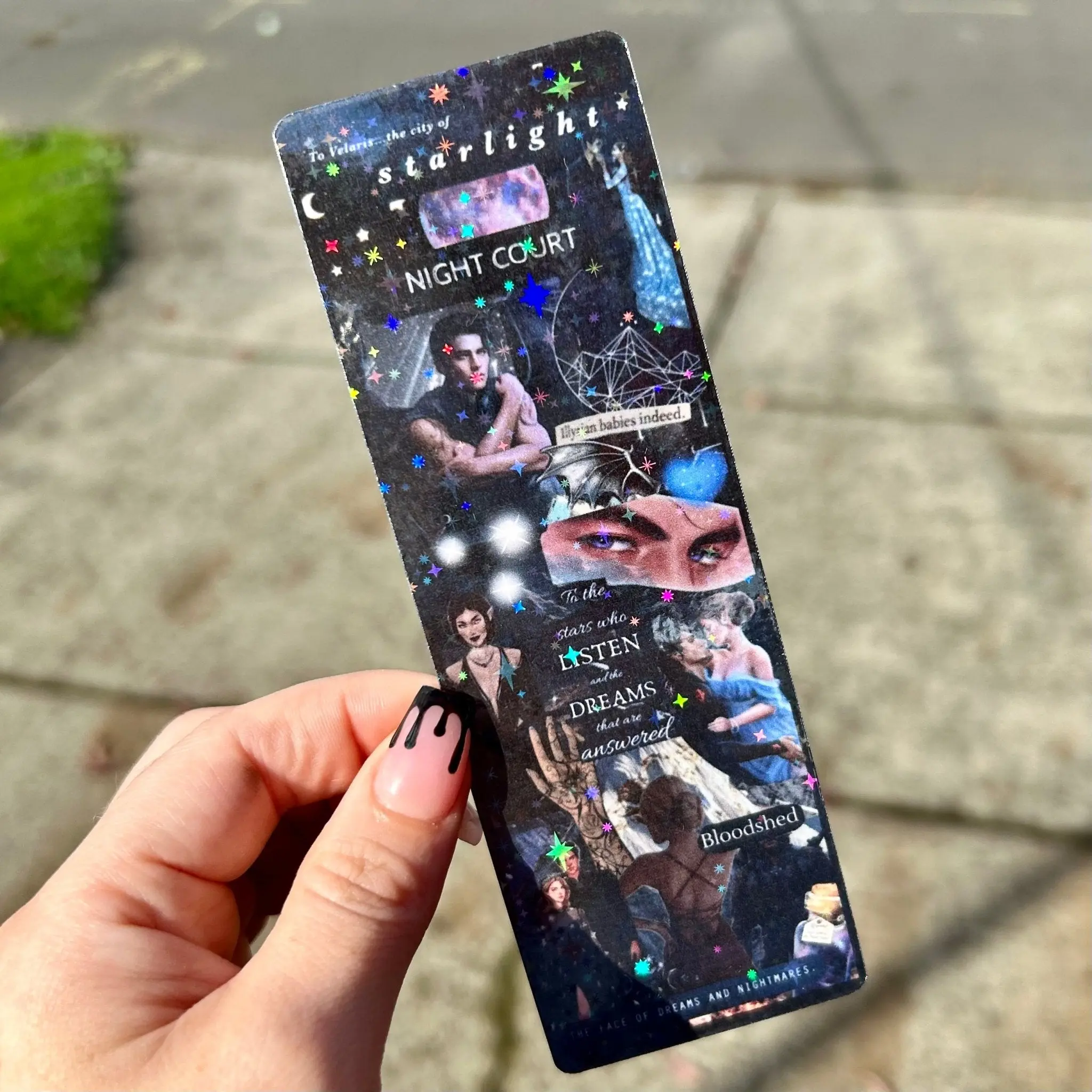 The Night Court Collage Bookmark