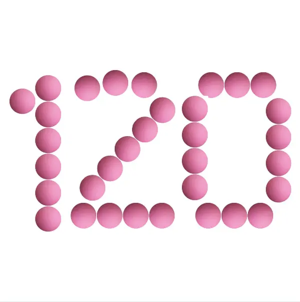 Champro 120 Soft Pink Indoor Practice Lacrosse Balls