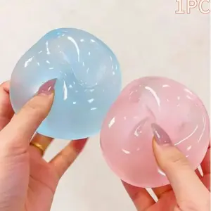 Moldable Non-Rebound Squishy Fidget Toy - SoftVaseline & Coconut Oil Stress Ball for Desk Anxiety Relief,ASMR & Sensory Satisfying