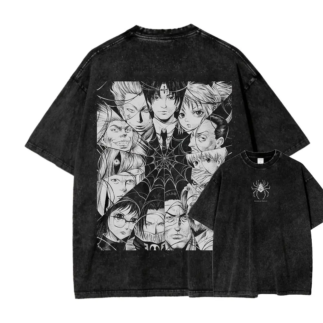 Hunter x Hunter Unisex Fit Washed T-Shirt fathersdaygift