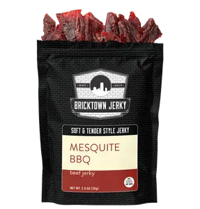 Soft and Tender Style Beef Jerky - Mesquite BBQ