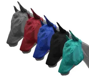 Long Nose Mesh Rip Resistant Pony Size Fly Mask with Ears