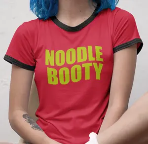 NOODLE BOOTY Penny Tee | Ringer t-shirt ICarly Tribute