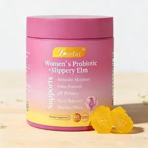 Don’t Wait! Her Juicy Feminine Gummies | pH Balance & Dryness | Slippery Elm + Prebiotics | Hawaiian Pineapple 60ct
