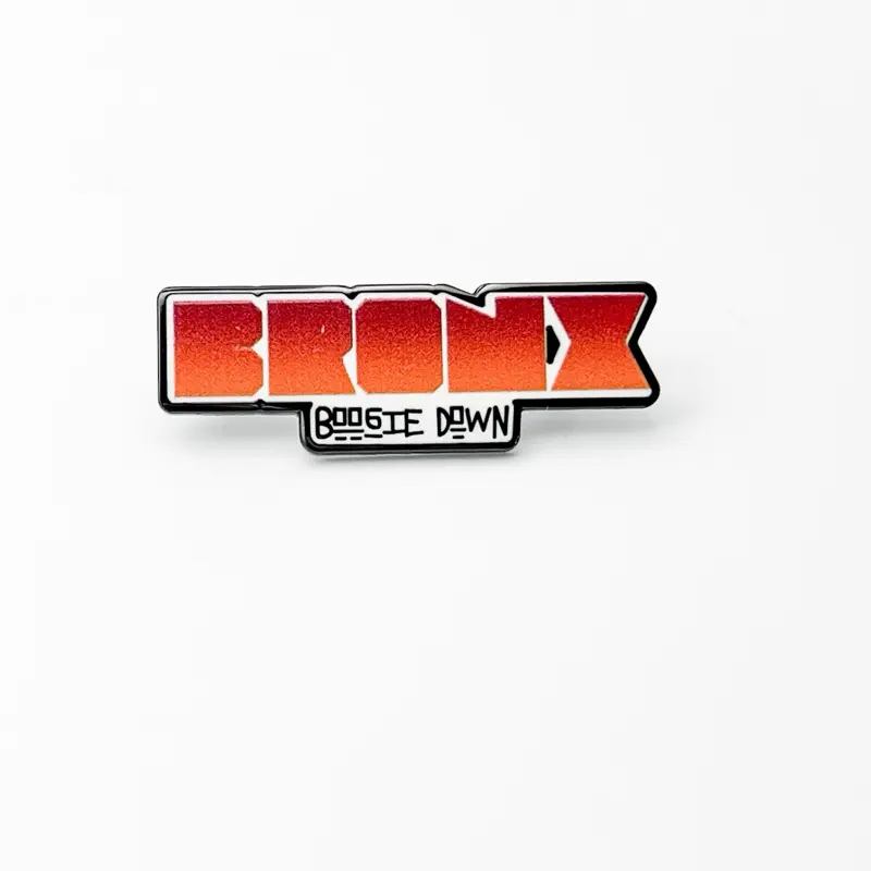 Boogie Down Bronx Graffiti Pin - Vibrant Street Culture Art for Hip-Hop Fans & Collectors