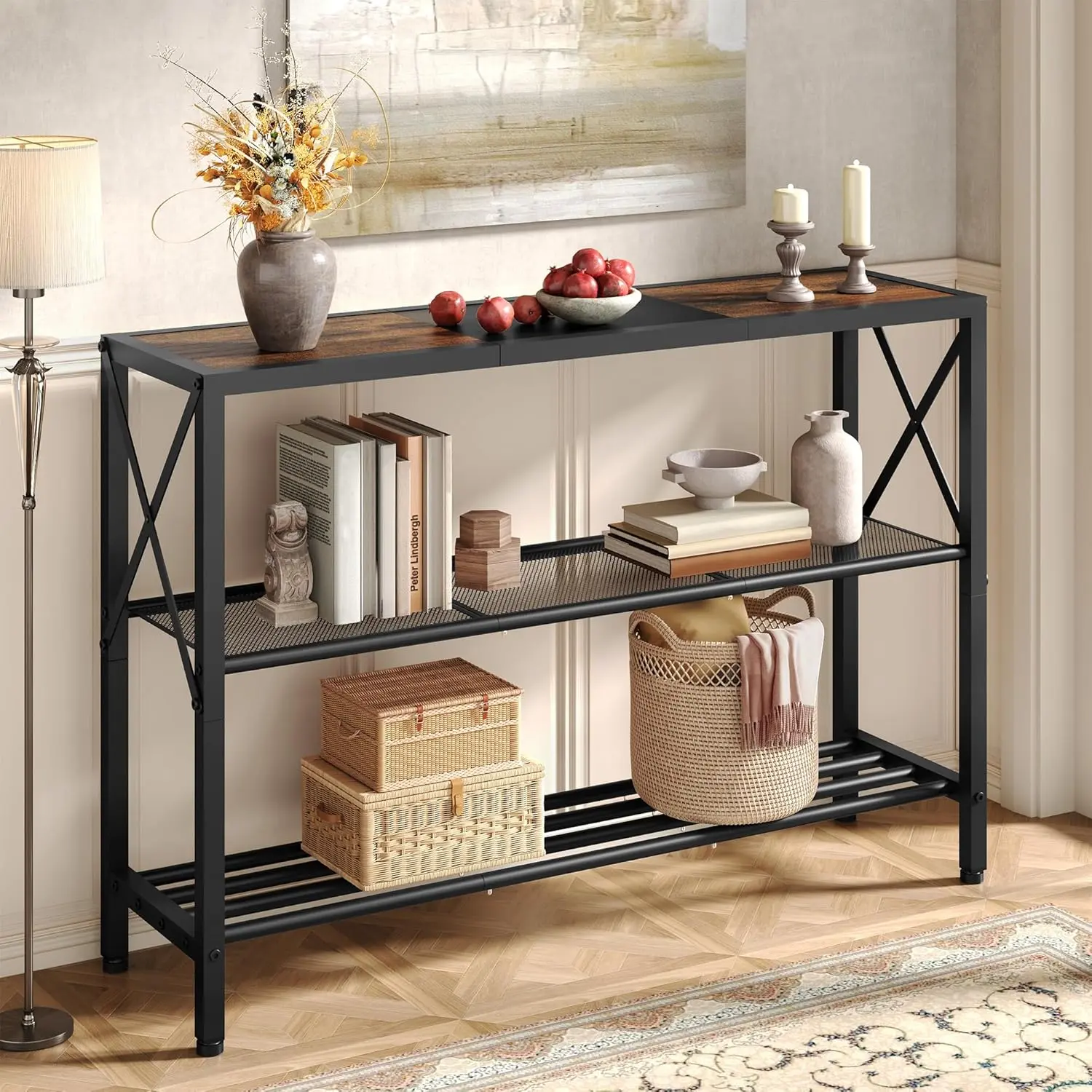 Rustic Brown & Black