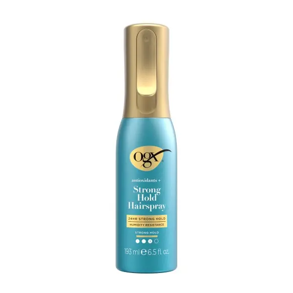 OGX Strong Hold Hairspray, Anti Humidity Styling Spray, 6.5 fl. oz OGX Strong Hold Hairspray, Anti Humidity Styling Spray, 6.5 fl. oz
