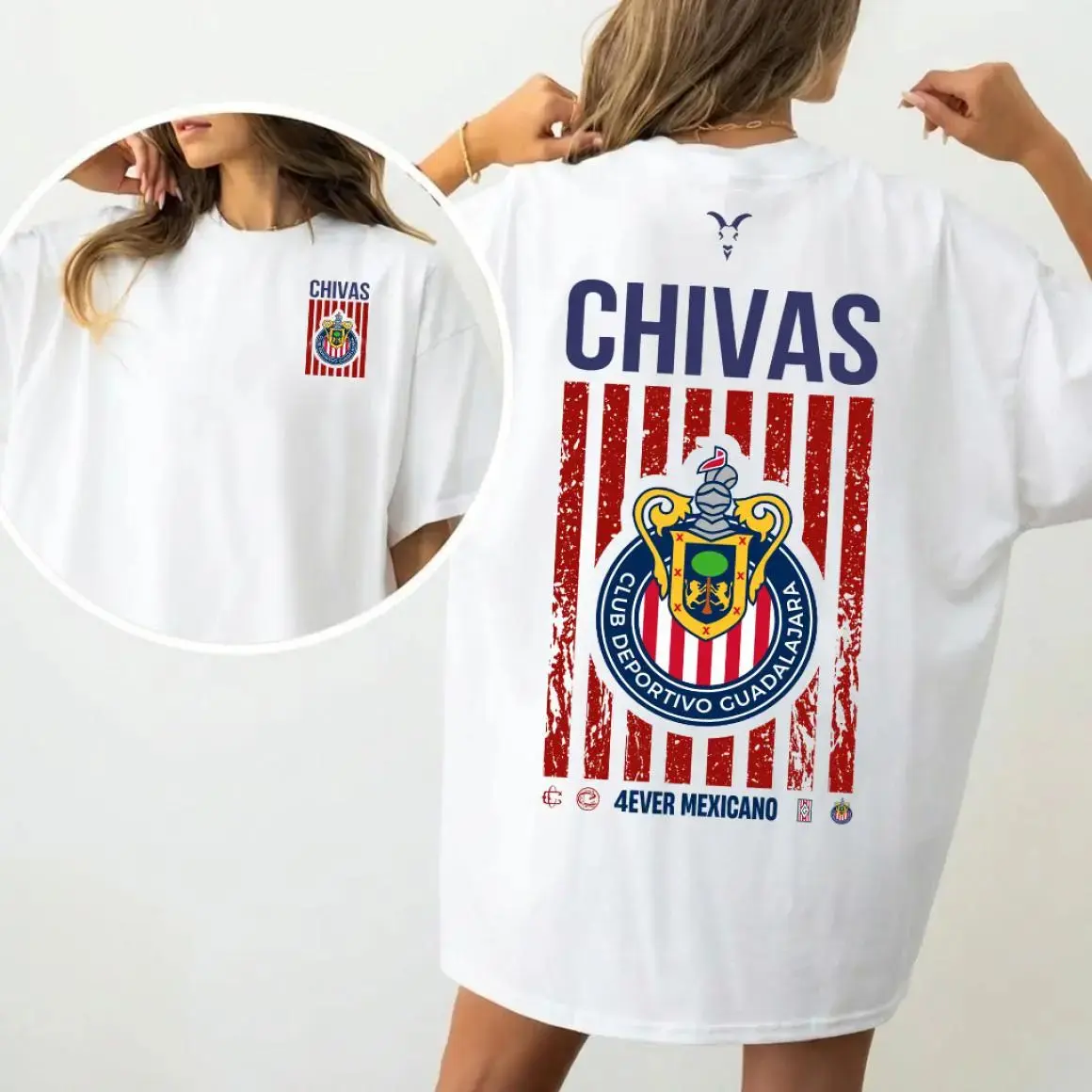 Chivas Power Mexicano T-Shirt, Mexico Soccer Fan Apparel, Vintage Style Football Supporter Shirt, Gift for Chivas Fans