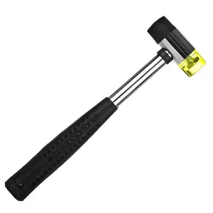 25mm Double Face Soft Rubber Hammer — Multifunctional Mallet for Leather & Installation Work
