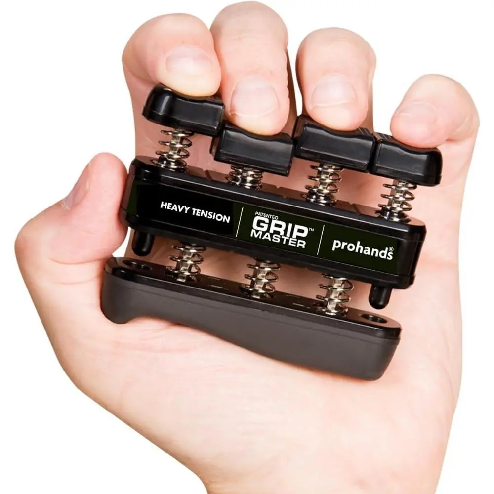 Hand Exerciser, Finger Exerciser (Hand Grip Strengthener), Spring-Loaded, Finger-Piston System, Isolate & Exercise Each Finger