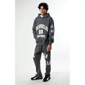 Pacsun Men's LA Applique Fleece Straight Leg Sweatpants