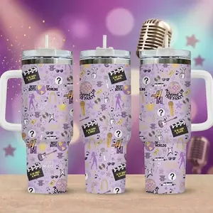 H.Montana 20th Anniversary Tumbler 40oz Version 3, Montana Fans, Best of Both Worlds Fans, 40oz Music Artist Tumbler Cup, Tumbler Graphic Gifts For Music Lovers