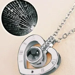 Steal Your Heart 100 Languages Necklace