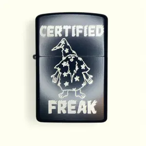 Certified Freak Magic Freak Wizard Engraved Lighter - Laser Engraved Design pocket lighter