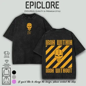 Iron Warriors warhammer 40k Cotton Crew Neck Short Sleeve Casual Classic Graphic Tee for Men Comfortable Everyday Wear gifts for him