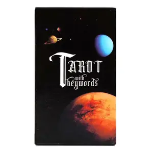 78 Cards Tarot Cards with Meanings on Them, Tarot Card Beginner Tarot Cards  Spiritual Journey Experience, Hope & Fear Themes, Planet, Perfect for Meditation & Self-Reflection Christmas Halloween Thanksgiving gifts