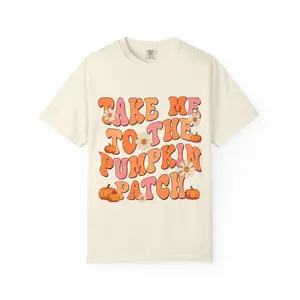Pumpkin Patch Oversized Tee, Graphic Tshirt, Fall Outfit, Women's Clothing, Cute Autumn Top