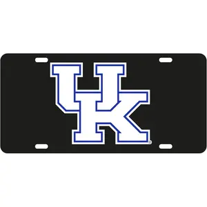 (Kentucky) University-Themed Aluminum License Plate — Car/Truck Accessory