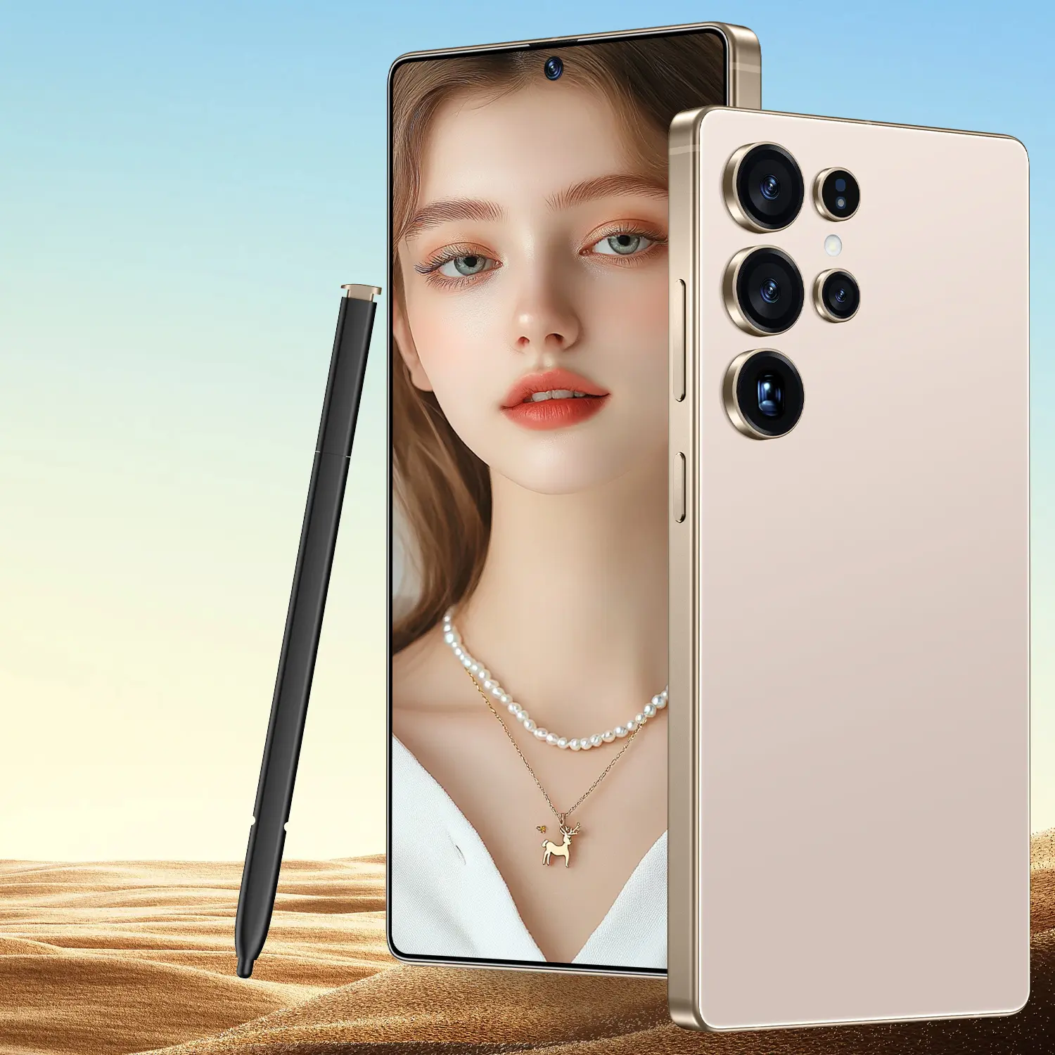 C25 Ultra Smart unlock phone, built-in pen, supports face