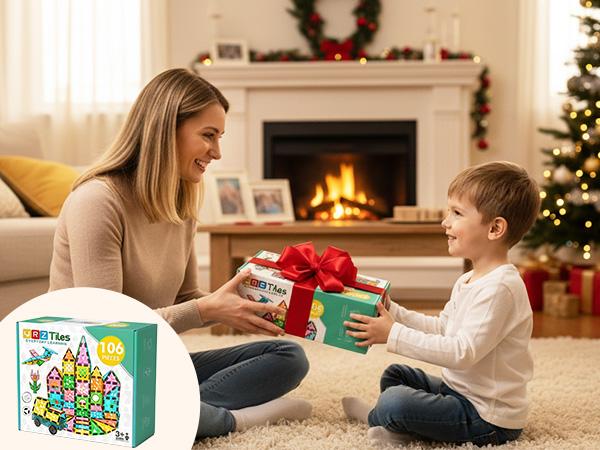 YRZtiles 106Pcs Magnetic Tiles STEM Toy, Perfect Gift for Kids Ages 3+ Magnet Building Blocks Preschool Educational Creative Construction Play YRZtiles 106Pcs Magnetic Tiles STEM Toy, Perfect Gift for Kids Ages 3+ Magnet Building Blocks Preschool Educational Creative Construction Play