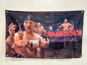 Sean Strickland Flag Poster