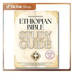 The Definitive Ethiopian Bible Study Guide: A Master Resource to the Complete Ethiopian Canon of 88 Biblical Books-Including the Ancient Apocrypha of Enoch, 4 Baruch, Jubilees, and More -- Asher Wilson - Paperback Women's Full-Color Study Bible