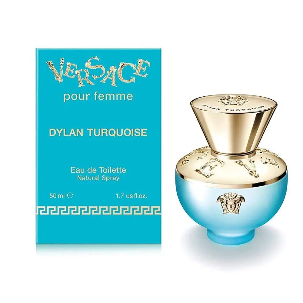 VERSACE DYLAN TURQUISE 3.4oz EDT FOR WOMEN VERSACE DYLAN TURQUISE 3.4oz EDT FOR WOMEN