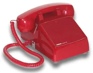 Viking Electronics VK-K-1900D-2 RED Hot line Desk Phone