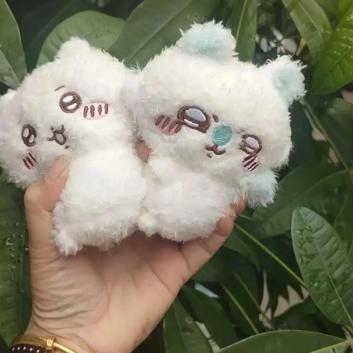 Chikawas Super Cute Flying Squirrel Peach Mouse Plush Magnetic Magnet Doll Small Doll Refrigerator Magnet Momoka Doll Girl Gift