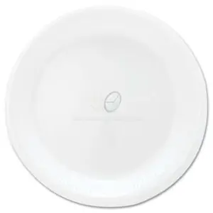 Plate,6'',Foam,125/Pk,Wh