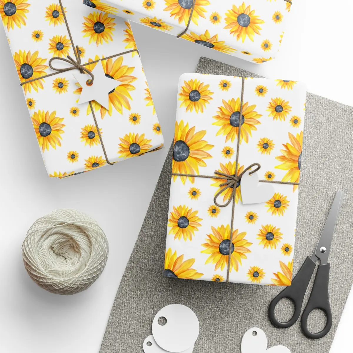 Sunflower Wrapping Papers