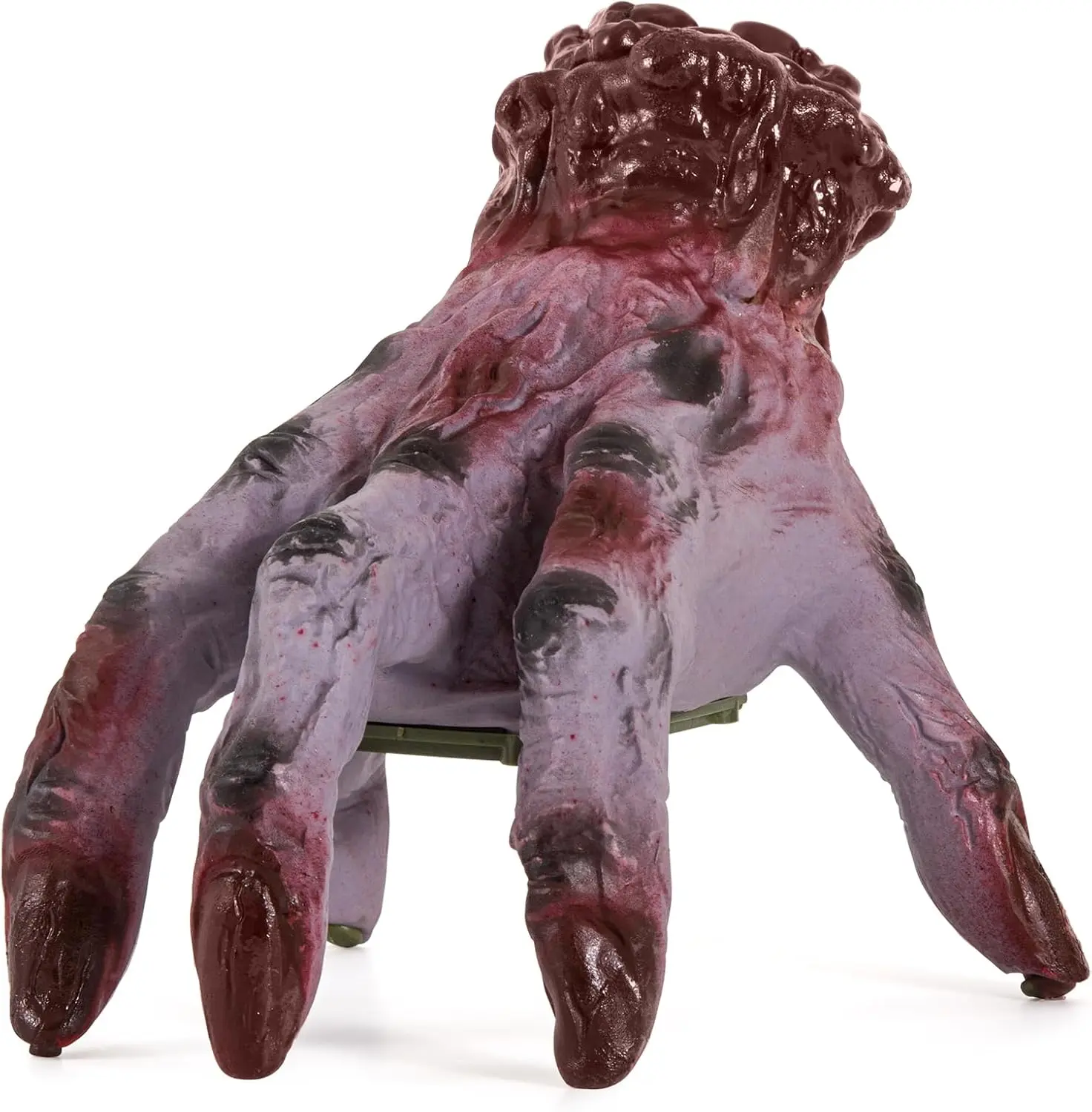 ELAMAS Halloween Animatronics Crawling Zombie Hand Decorations - Sound Activated with Creepy Sound, Scary Move Haunted House Holiday Severed Hand Decor...