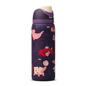 Owala FreeSip Stainless Steel Water Bottle - Go Halvsies Edition, 2026 Summer Washable Reusable Hydrate Gift, Kitchenware Drinkware Tumbler