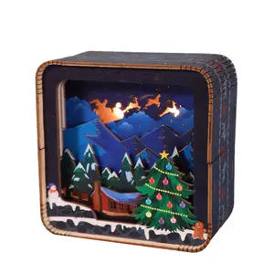 3D Wooden Puzzles Model Kit Night Lights Desk Decorations Birthday Gifts For Women