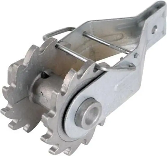 Wire Strainer Ratchet Style, Heavy Duty Galvanized Fence Tensioner