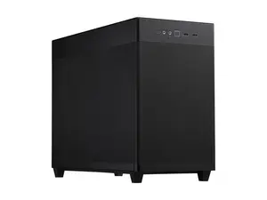 ASUS AP201 Type-C Airflow-focused Micro-ATX,Mini-ITX Computer Case, Support 360/280 Liquid Cooling - Black