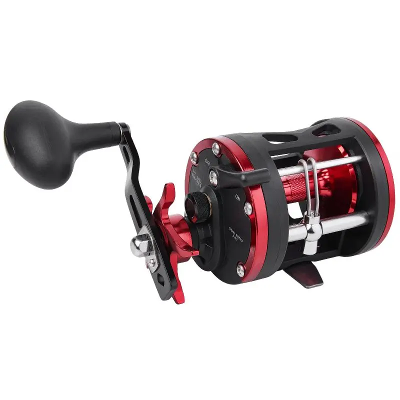 BILLINGS LDT Trolling Drum Fishing Reel, Baitcasting Reel with 3.8:1 Gear  Ratio, 33LB Max Drag