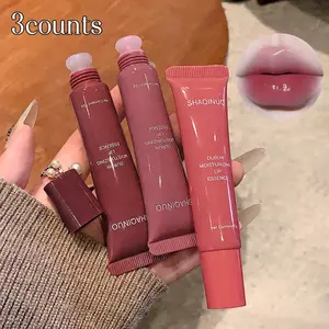 Three-Pack Moisturizing Lip Essence Honey Long-Lasting Makeup Lip Color Hydrating Lip Balm Set Perfect for Daily Use