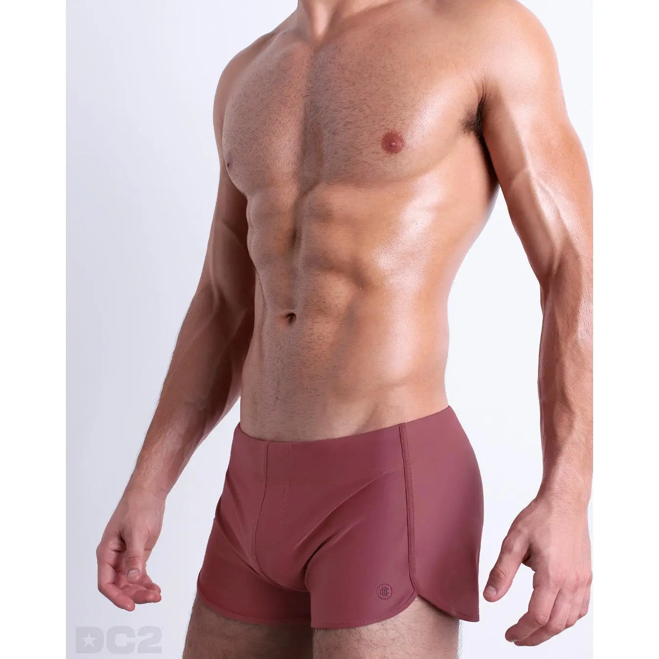 SUNKISSED RED - Swim Shorts