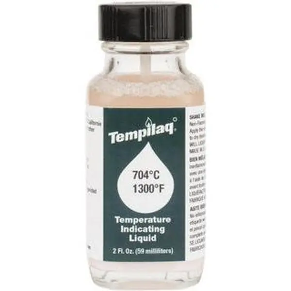 Tempil 1,300°F Temp Indicating Liquid 2 Ounce Container, 704°C 24435