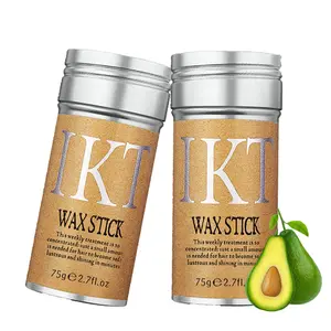 Hair Wax Stick, 2 Counts/set Long Lasting Nourishing Hair Styling Wax Stick, Professional Hair Styling Product for Men & Women Haircare, Hair Care Products