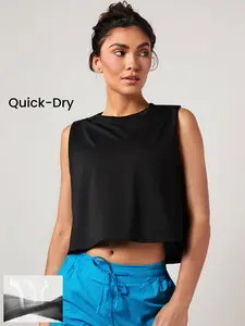 GLOWMODE Major Flex Relaxed Fit Tee Low Impact Yoga Studio Summer Quick Dry Moisture Wicking Gym