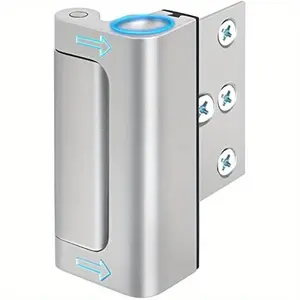 Flip Door Lock, Stainless Steel Door Lock, Home Security Door Lock, Top High Security Door Lock, Flip Door Guard, Entry Locks, Door Hardware for Home