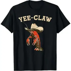 Yee Claw Funny Crawfish Cajun Seafood Festival T Shirt