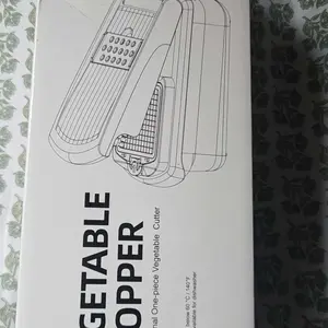 Snofrid Vegetable Chopper,15-in-1 Multifunctional Food Chopper,Professional Onion Chopper with 8 Blades,Vegetable Cutter with Container for Salad,Potato,Carrot,and Garlic; Essential Kitchen Tool