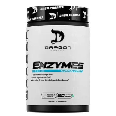 Dragon Pharma Healthcare Enzymes Dietary Supplement - 60 Capsules